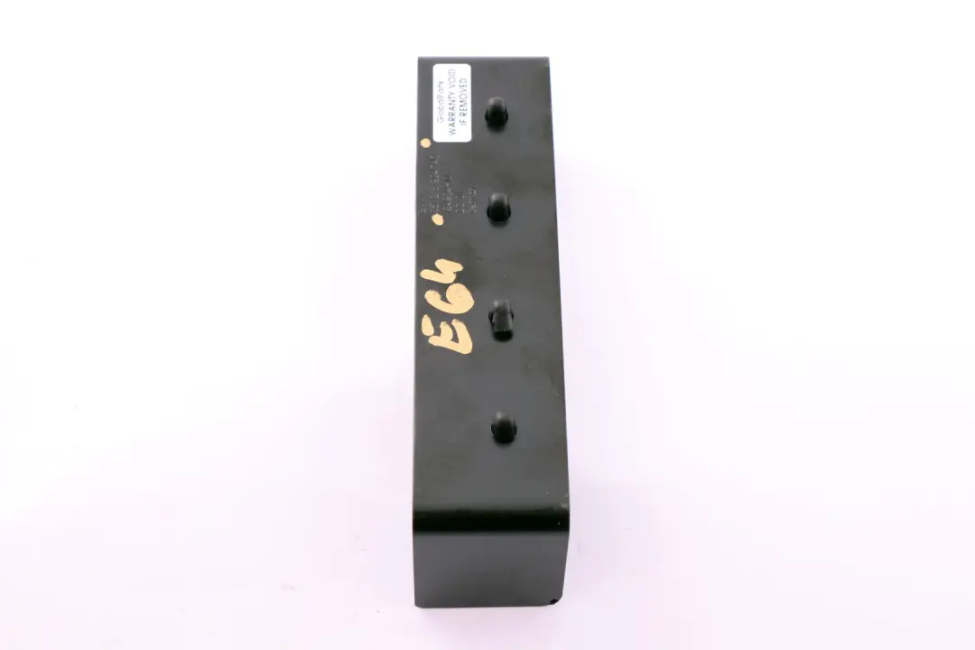 Genuine BMW 6 Series E64 Cabrio Relay Carrier Holder to with Part number 7787830 Genuine BMW 6 Series E64 Cabrio Relay Carrier Holder - SKU 6924743 - Part number 7787830