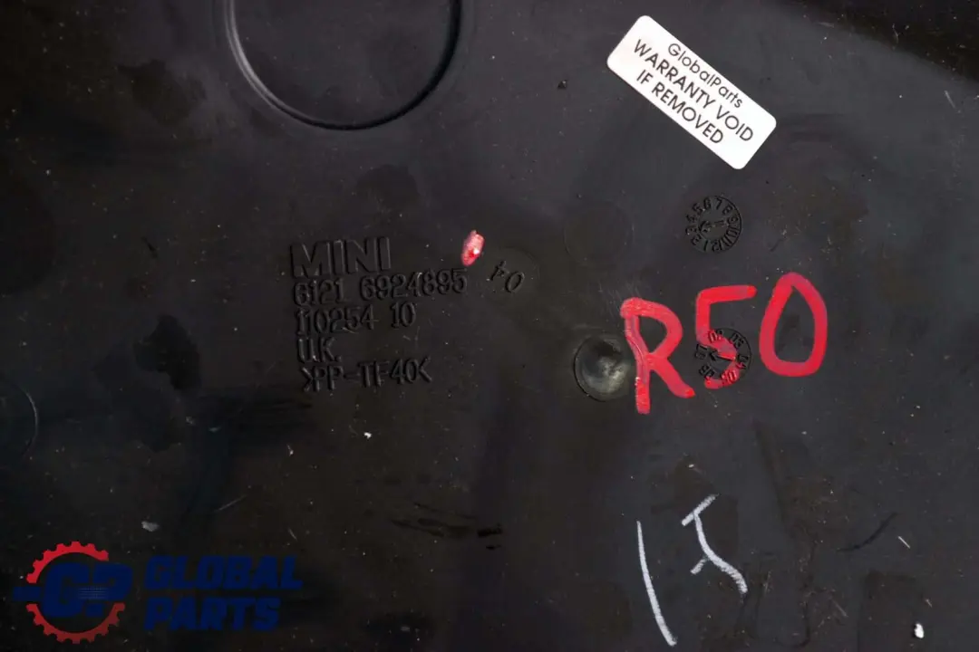 Mini Cooper R50 R52 Heat Resistant Battery Box Cover - SKU 6924895 - Teilenummer 6924895