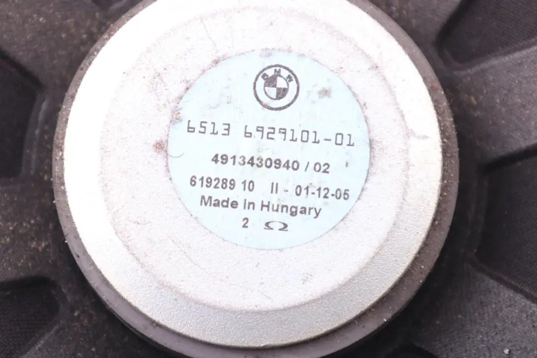 Głośnik Niskotonowy Prawo do BMW E87 E90 E91 o numerze 6925334 BMW E87 E90 E91 Głośnik Niskotonowy Prawo - SKU 6925334 - Numer Części 6925334
