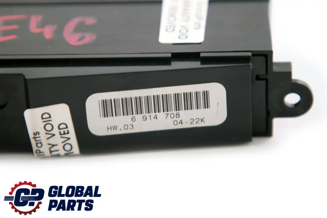 Schaltzentrum Mittelkonsole für BMW 3 er E46 mit Teilenummer 6925480 BMW 3 er E46 Schaltzentrum Mittelkonsole - SKU 6925480 - Teilenummer 6925480
