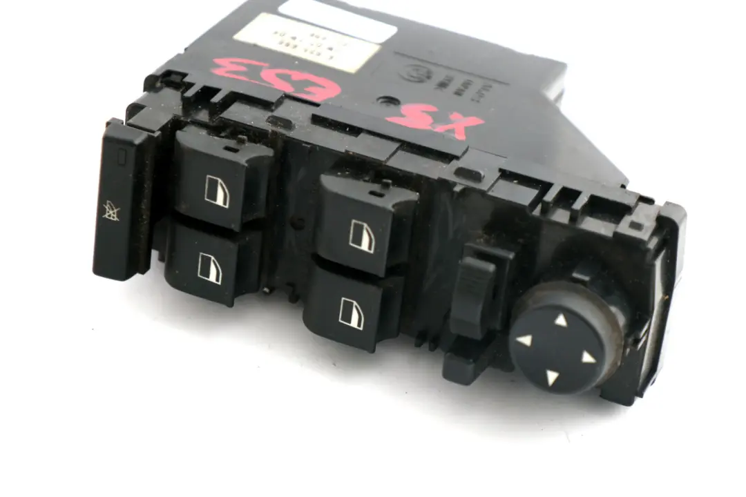 Fold Driver Side O/S Window Lifter Switch Unit to BMW X5 Series E53 Power with Part number 6925699 BMW X5 Series E53 Power Fold Driver Side O/S Window Lifter Switch Unit - SKU rhd-6925699 - Part number 6925699