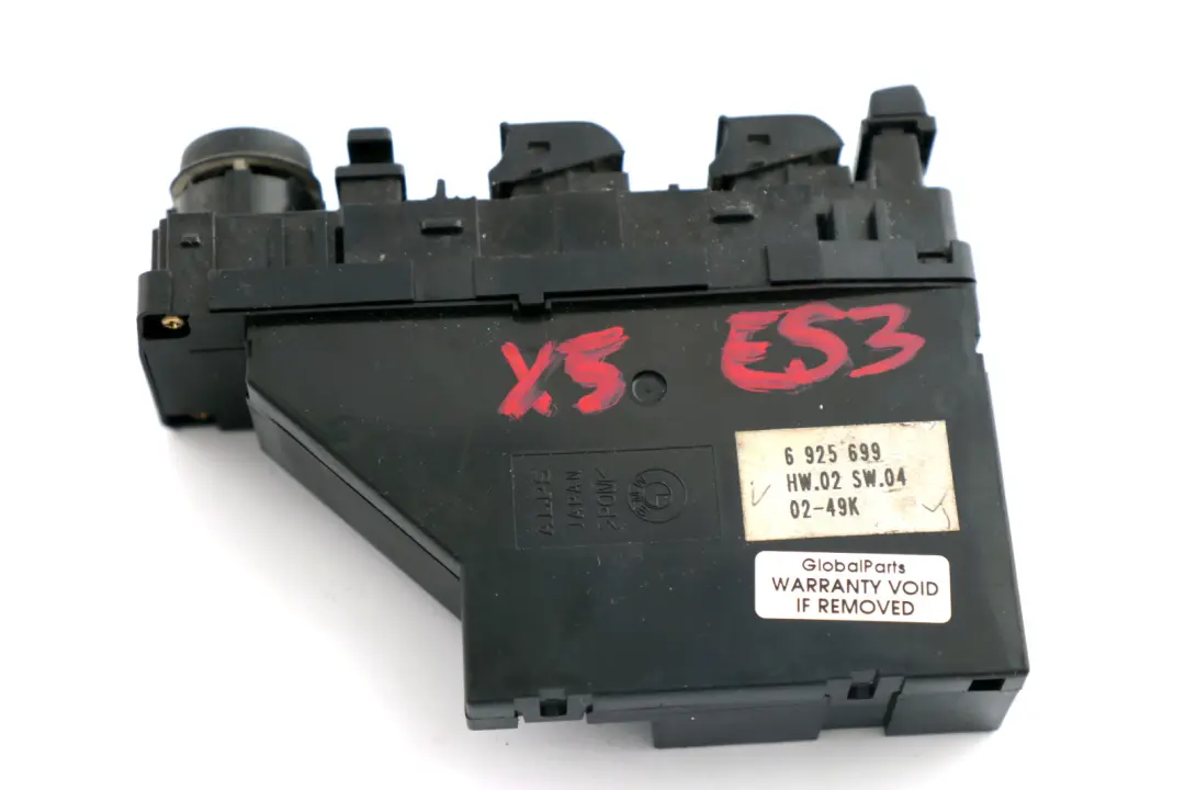 Fold Driver Side O/S Window Lifter Switch Unit to BMW X5 Series E53 Power with Part number 6925699 BMW X5 Series E53 Power Fold Driver Side O/S Window Lifter Switch Unit - SKU rhd-6925699 - Part number 6925699