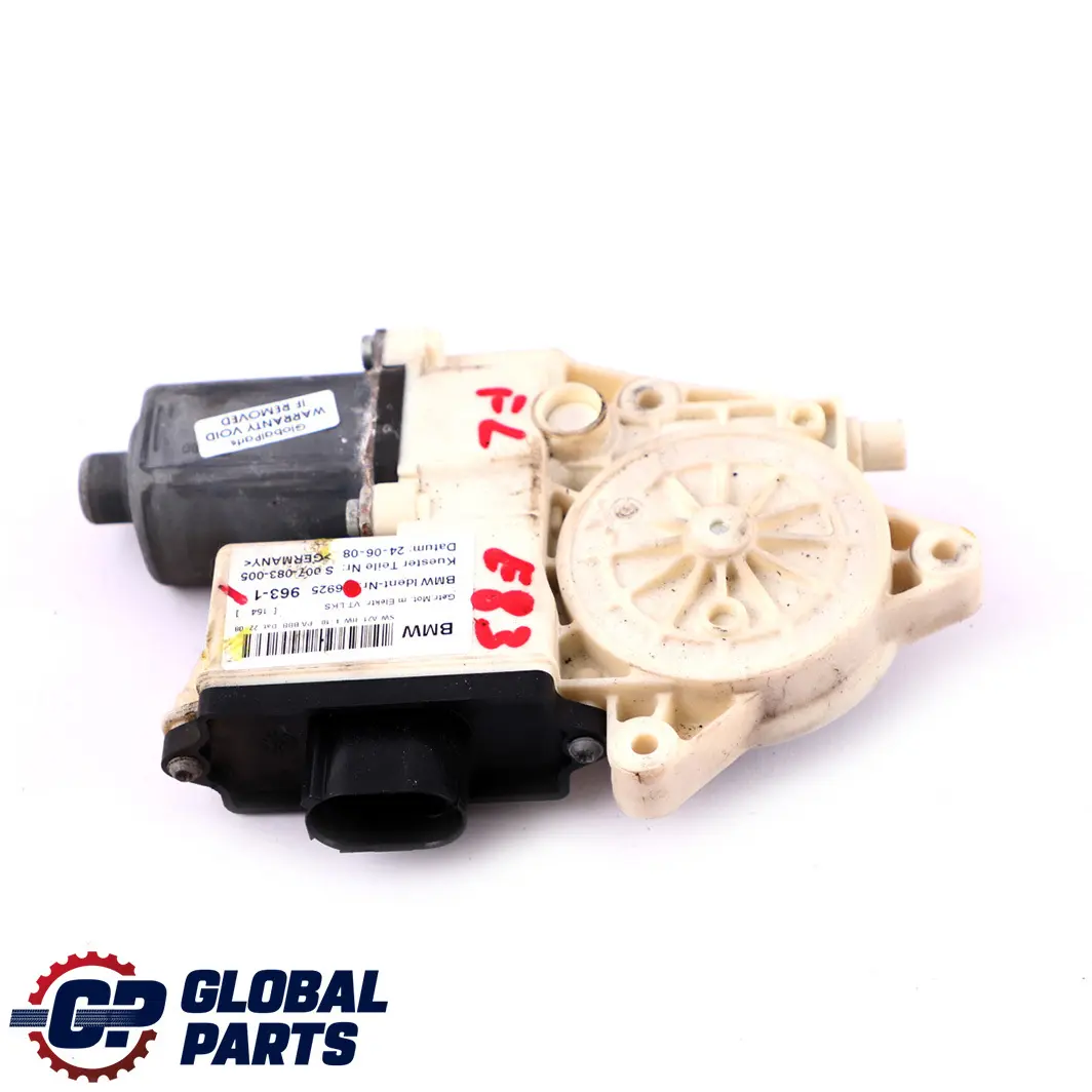 BMW X3 E83 Moteur Lève Vitre Électrique De Porte Avant Gauche - SKU 6925963-1 - Numéro de pièce 6925963