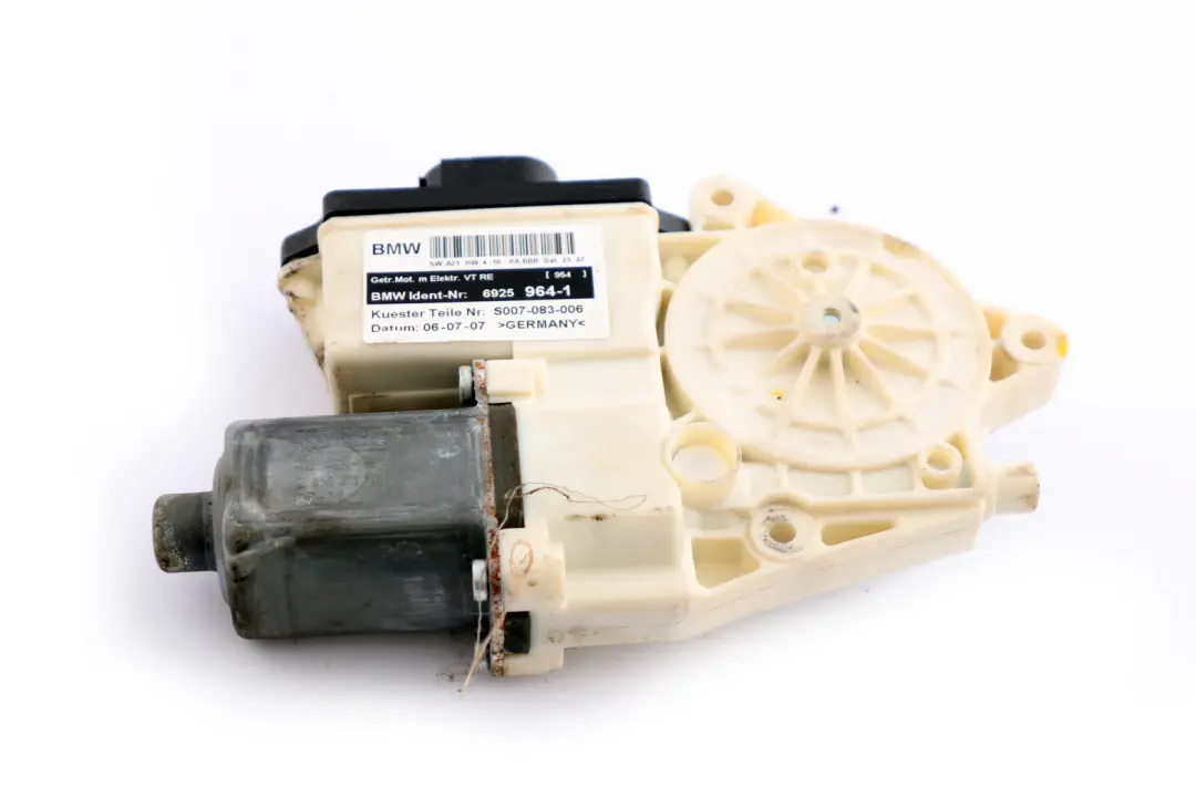BMW X3 Series E83 Drive For Window Lifter Motor Front Right O/S - SKU 6925964 - Part number 6925964