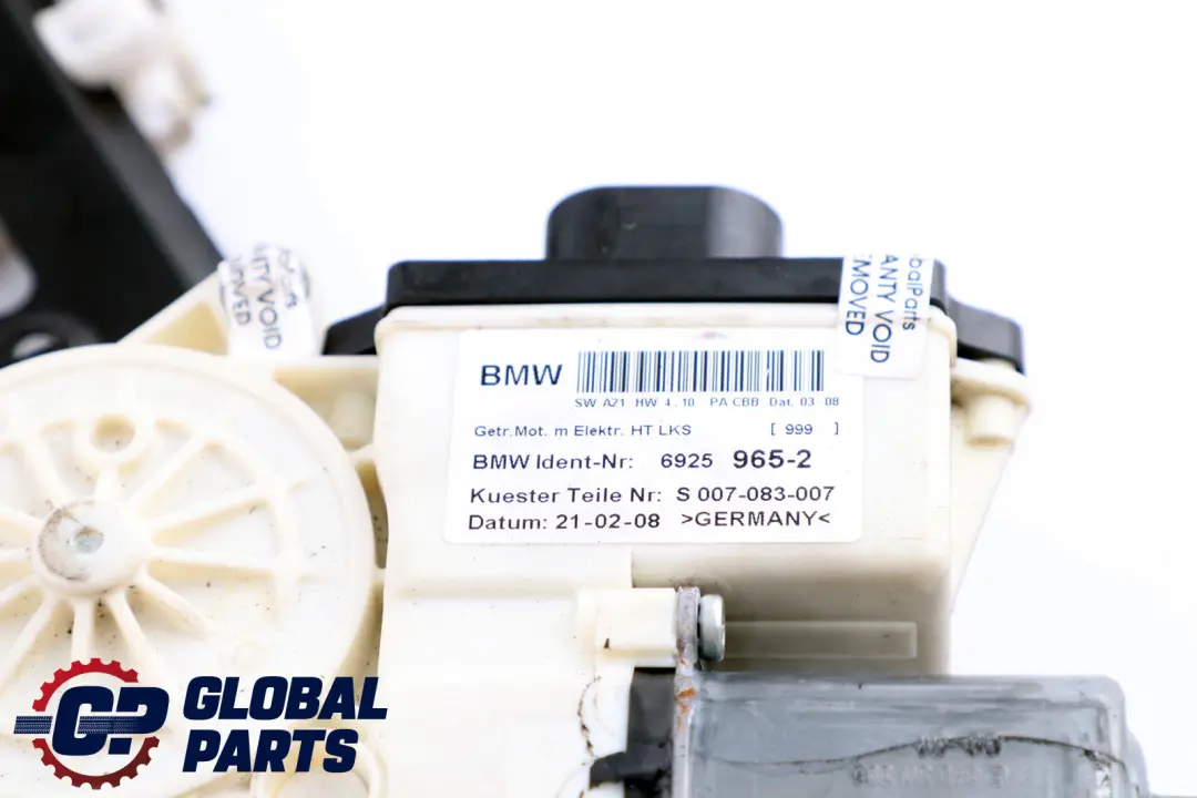 Arriere Gauche Moteur Fenetres Conduit pour BMW X3 E83 Porte à propos du numéro de pièce 6925965 BMW X3 E83 Porte Arriere Gauche Moteur Fenetres Conduit - SKU 6925965 - Numéro de pièce 6925965