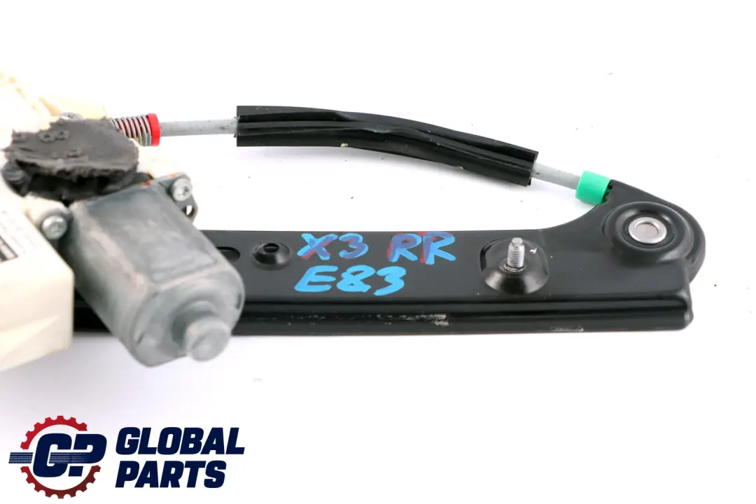 Trazione Alzacristalli Posteriore Destra per BMW X3 E83 LCI con numero di parte 6925966 BMW X3 E83 LCI Trazione Alzacristalli Posteriore Destra - SKU 6925966 - Numero di parte 6925966