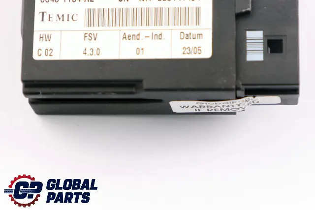 BMW E87 E90 E91 Mini R56 R57 Module de siege chauffant - SKU 6926433 - Numéro de pièce 6926433