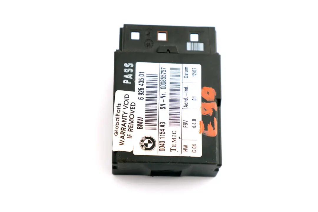 BMW 1 3 Series E87 E90 Mini R56 R57 Seat Control Unit Module Heating - SKU 6926435 - Part number 6926433