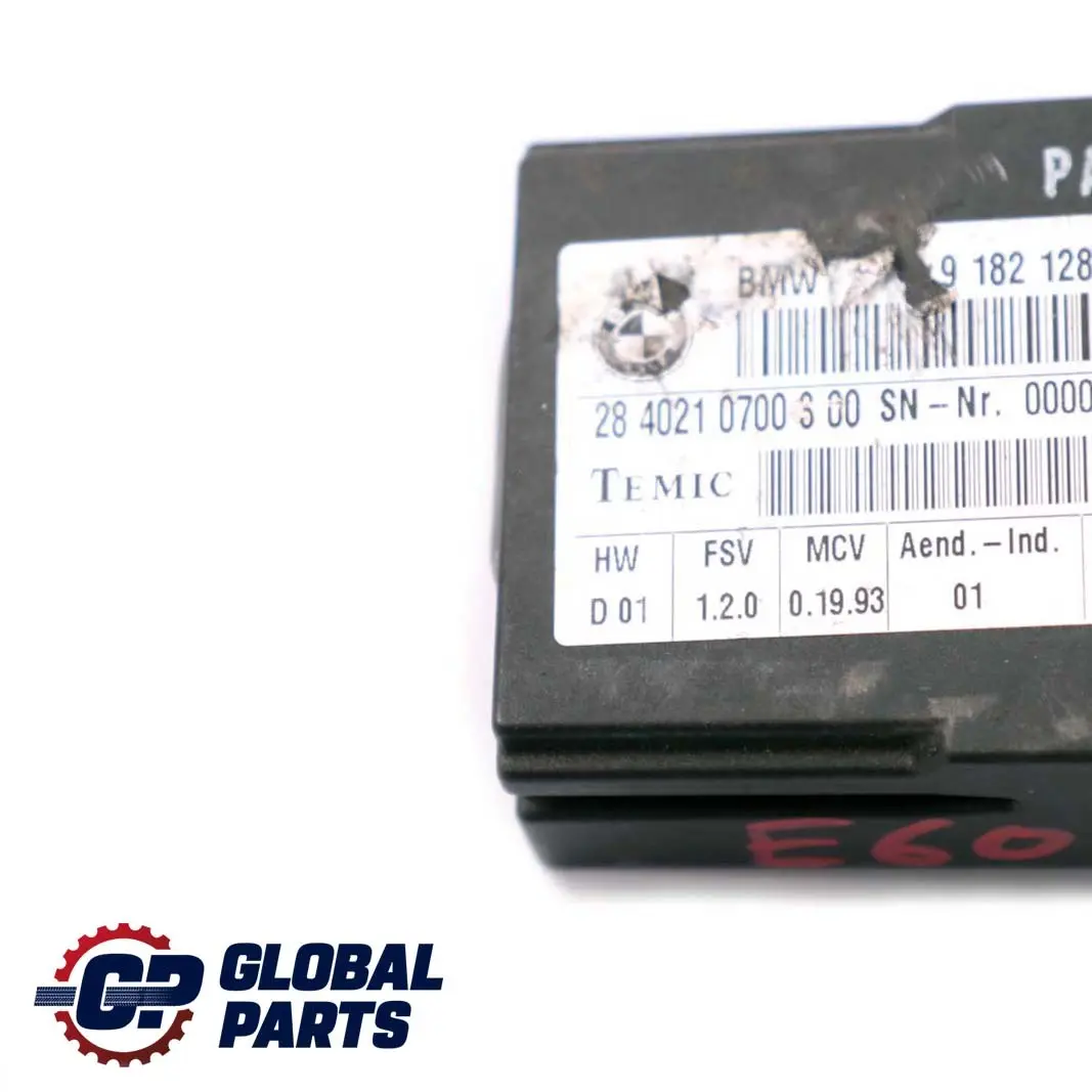 Heated Front Seat Control Module 9182128 to BMW 5 Series E60 E61 LCI with Part number 6926445 BMW 5 Series E60 E61 LCI Heated Front Seat Control Module 9182128 - SKU 6926445 - Part number 6926445