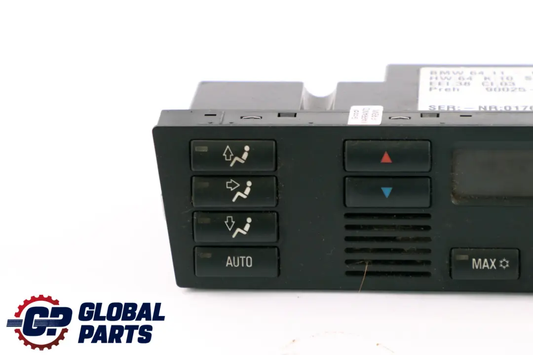 A/C Air Conditioning Control Switches to BMW X5 Series E53 Automatic with Part number 6926880 BMW X5 Series E53 Automatic A/C Air Conditioning Control Switches - SKU 6926880 - Part number 6926880