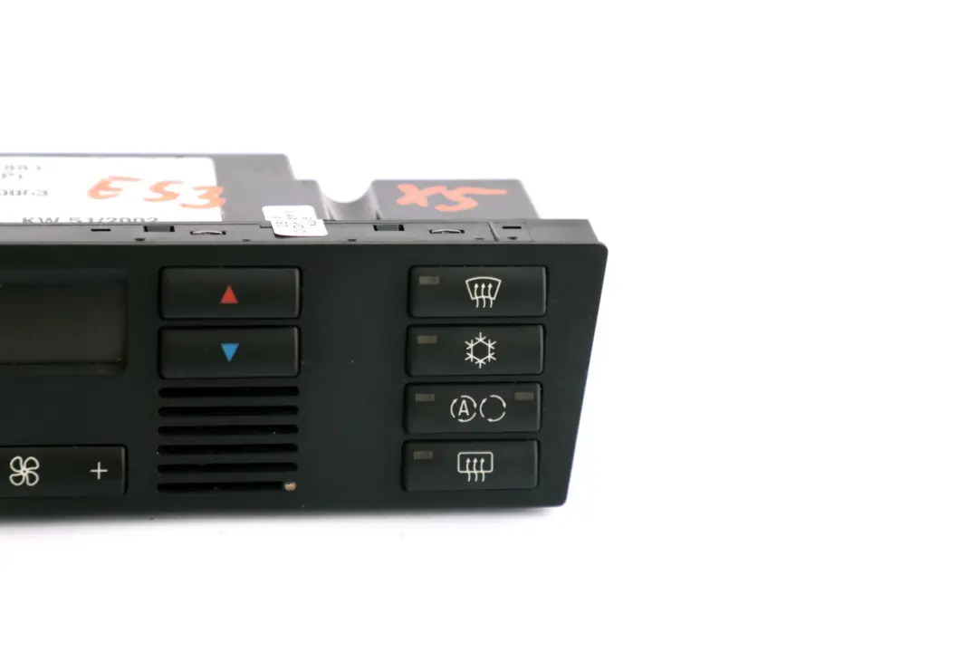 BMW X5 Reihe E53 Bedienteil Klimaautomatik - SKU 6926883 - Teilenummer 6927901