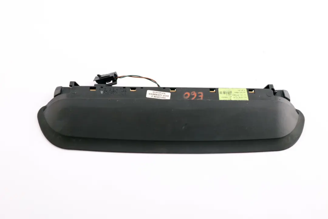 Troisieme feu stop arriere pour BMW E60 E60N LCI à propos du numéro de pièce 6927018 BMW E60 E60N LCI Troisieme feu stop arriere - SKU 6927018 - Numéro de pièce 6927018