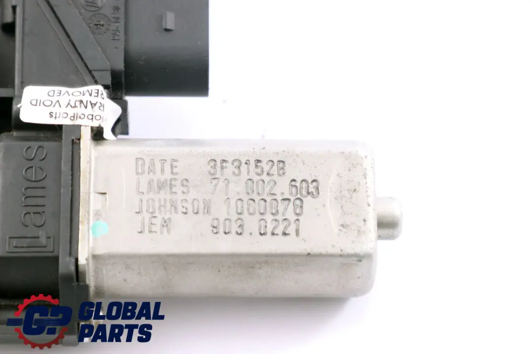  Lève Vitre BMW E87 E90 E91 Moteur Arrière Gauche - SKU 6927025-1 - Numéro de pièce 6927025