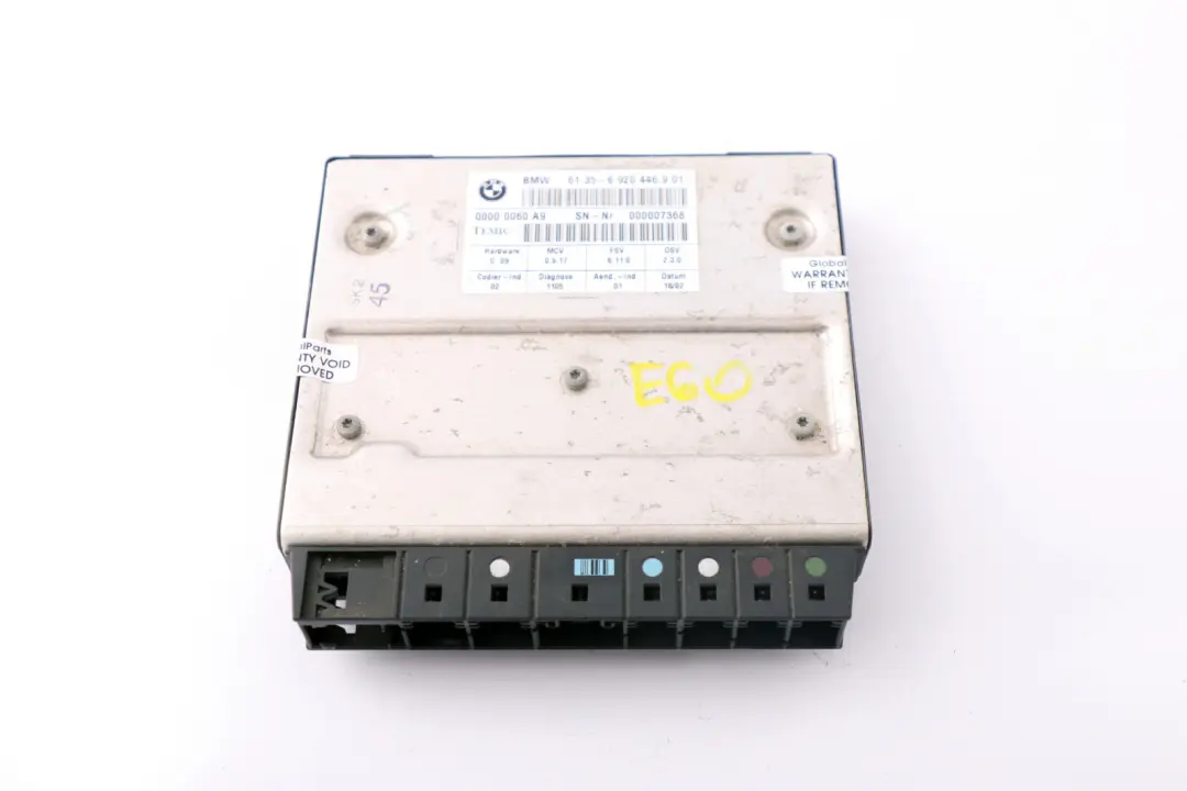 Front Seat Module Control Unit to BMW E60 E61 E65 E66 with Part number 6920446 BMW E60 E61 E65 E66 Front Seat Module Control Unit - SKU 6927312 - Part number 6920446
