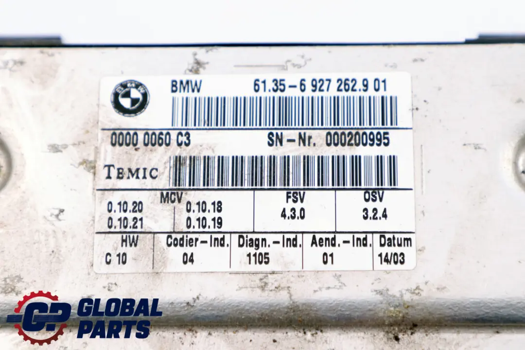 BMW E60 E61 E65 E66 Modulo Di Controllo Sedili Anteriori - SKU 6927312 - Numero di parte 6920446