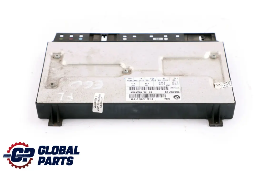 BMW 5 7 Series E60 E61 E65 E66 Seat Control Module Ecu Sensor - SKU 6927318 - Part number 6927319