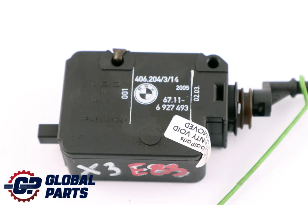 BMW E46 Mecanismo De apertura De La tapa del deposito De combustible - SKU 6927493 - Número de pieza 6927493