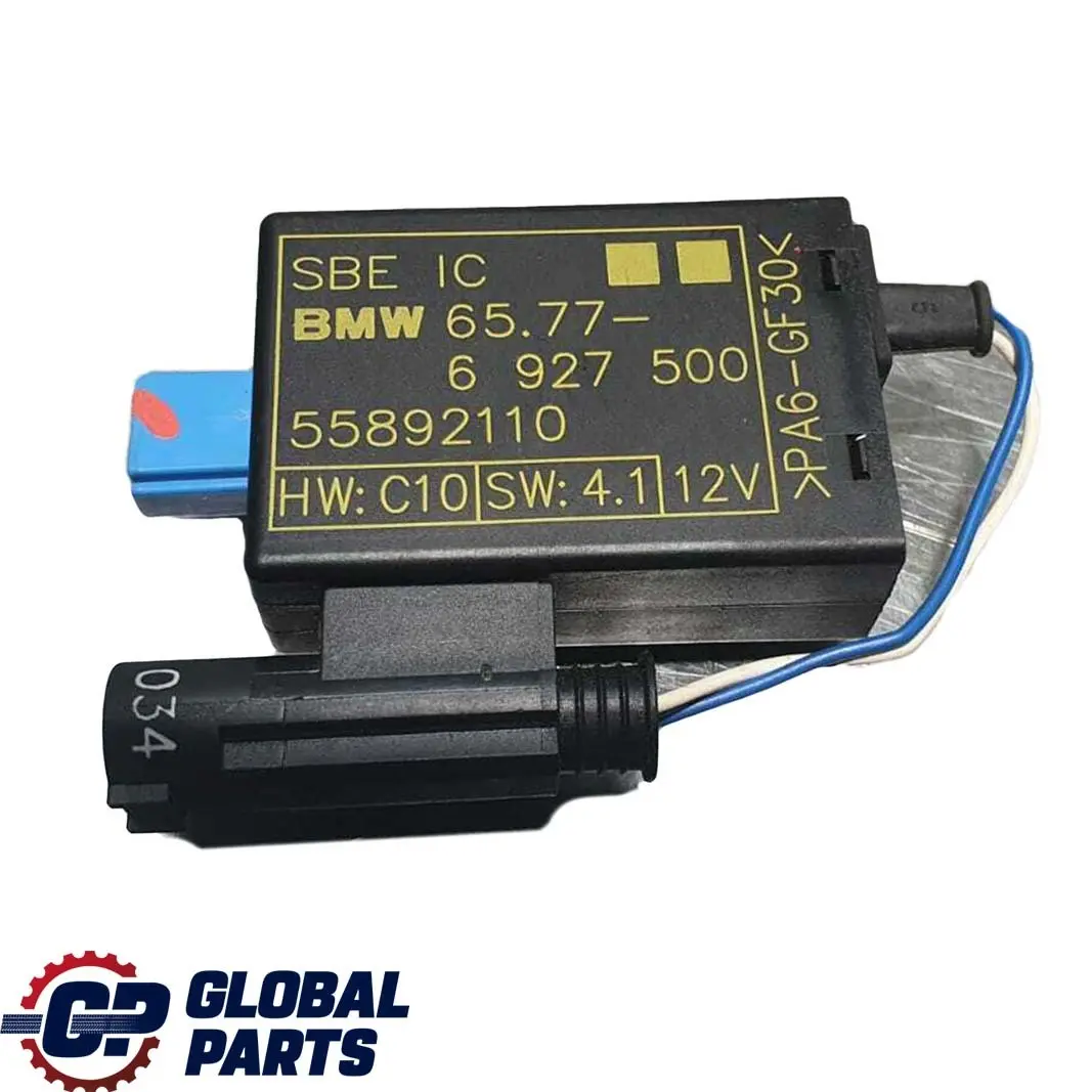 Occupancy Sensor BMW E60 E61 E63 E83 Mat Control Unit Switch to Seat with Part number 6927500 Seat Occupancy Sensor BMW E60 E61 E63 E83 Mat Control Unit Switch - SKU 6927500 - Part number 6927500