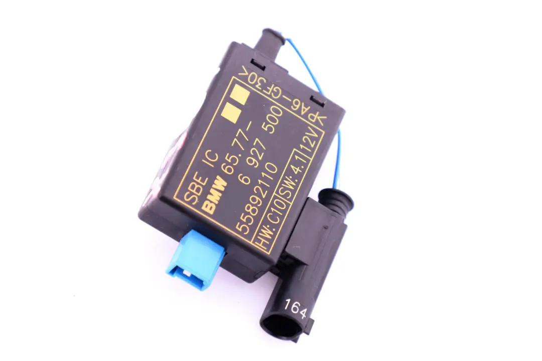  Sensor Ocupación Asiento BMW E60 E61 E63 E83 Unidad Control Alfombrilla - SKU 6927500 - Número de pieza 6927500