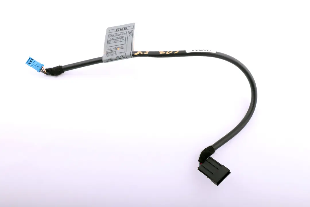 Cableado Asiento Ocupado Cable para BMW X3 E83 Z4 E85 con número de pieza 6927572 BMW X3 E83 Z4 E85 Cableado Asiento Ocupado Cable - SKU 6927572 - Número de pieza 6927572