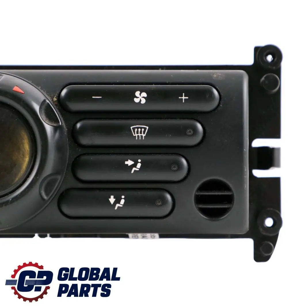 Bedienteil Klimaautomatik für Mini Cooper One R50 R53 mit Teilenummer 6927685 Mini Cooper One R50 R53 Bedienteil Klimaautomatik - SKU 6927685 - Teilenummer 6927685