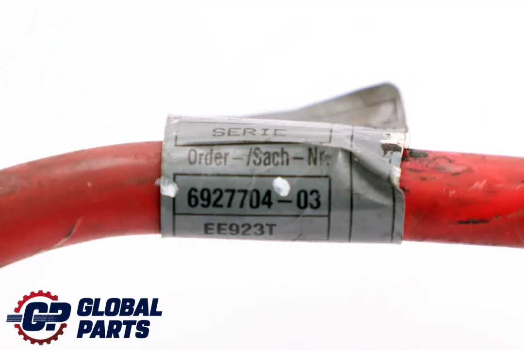 Bateria Cable Plomo Positivo Debajo para BMW E60 E61 LCI con número de pieza 6927704 BMW E60 E61 LCI Bateria Cable Plomo Positivo Debajo - SKU 6927704 - Número de pieza 6927704