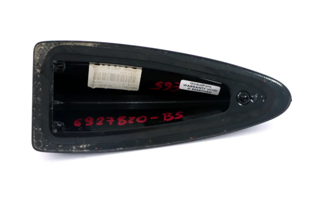 Copertura vuota antenna squalo tetto esterno Black Sapphire per BMW E65 con numero di parte 6927820 BMW E65 Copertura vuota antenna squalo tetto esterno Black Sapphire - SKU 6927820-BS - Numero di parte 6927820