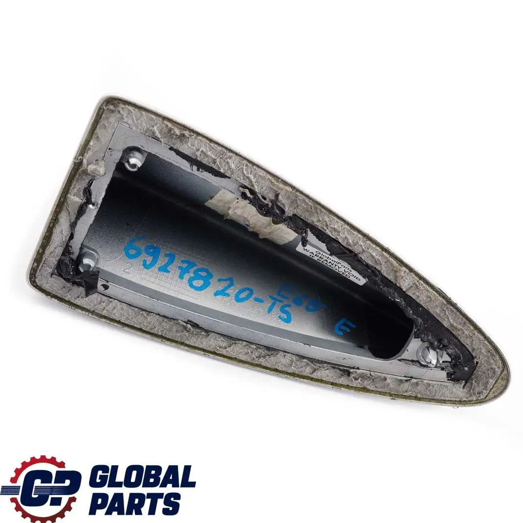 Empty Housing Exterior Cover Roof Antenna Shark Titansilber Silver to BMW 7 E65 with Part number 6927820 BMW 7 E65 Empty Housing Exterior Cover Roof Antenna Shark Titansilber Silver - SKU 6927820-TS - Part number 6927820