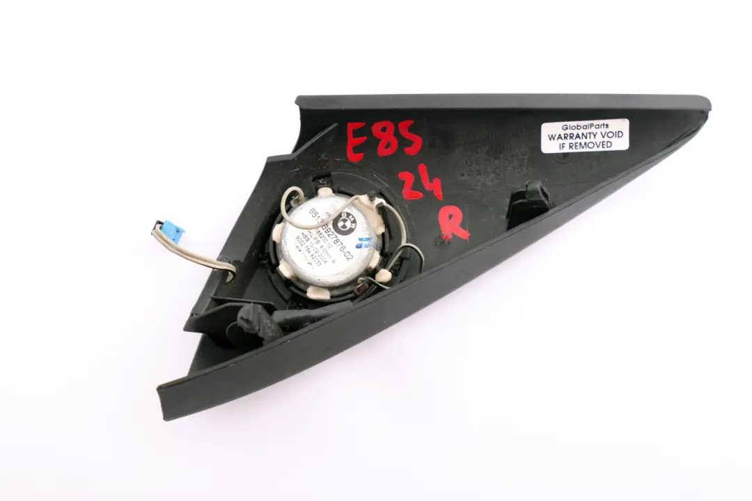 Haut-Parleur Droite pour BMW Z4 Serie E85 E86 à propos du numéro de pièce 9143237 BMW Z4 Serie E85 E86 Haut-Parleur Droite - SKU 6927876 - Numéro de pièce 9143237