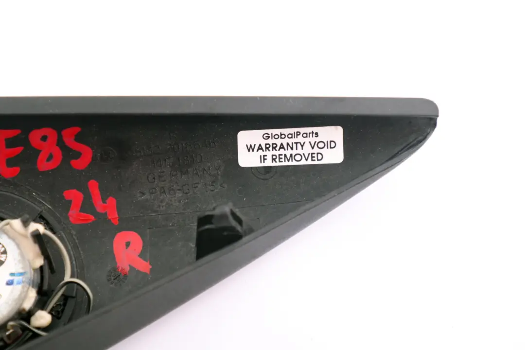 Głośnik Wysokotonowy Drzwi Prawy do BMW Z4 E85 E86 o numerze 9143237 BMW Z4 E85 E86 Głośnik Wysokotonowy Drzwi Prawy - SKU 6927876 - Numer Części 9143237