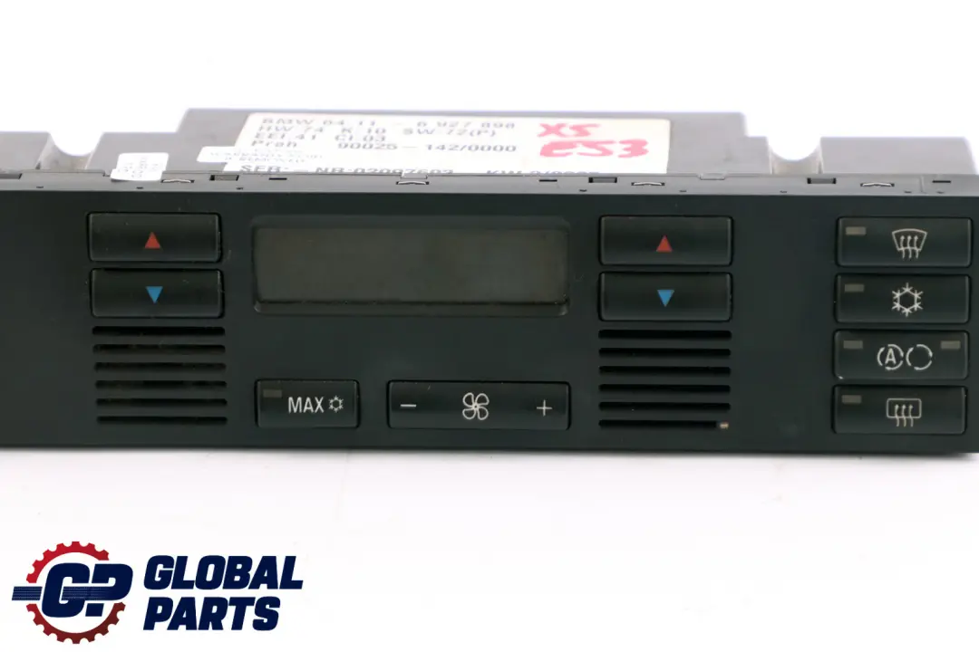 Bedienteil Klimaautomatik 6411 für BMW X5 er E53 mit Teilenummer 6927898 BMW X5 er E53 Bedienteil Klimaautomatik 6411 - SKU 6927898 - Teilenummer 6927898