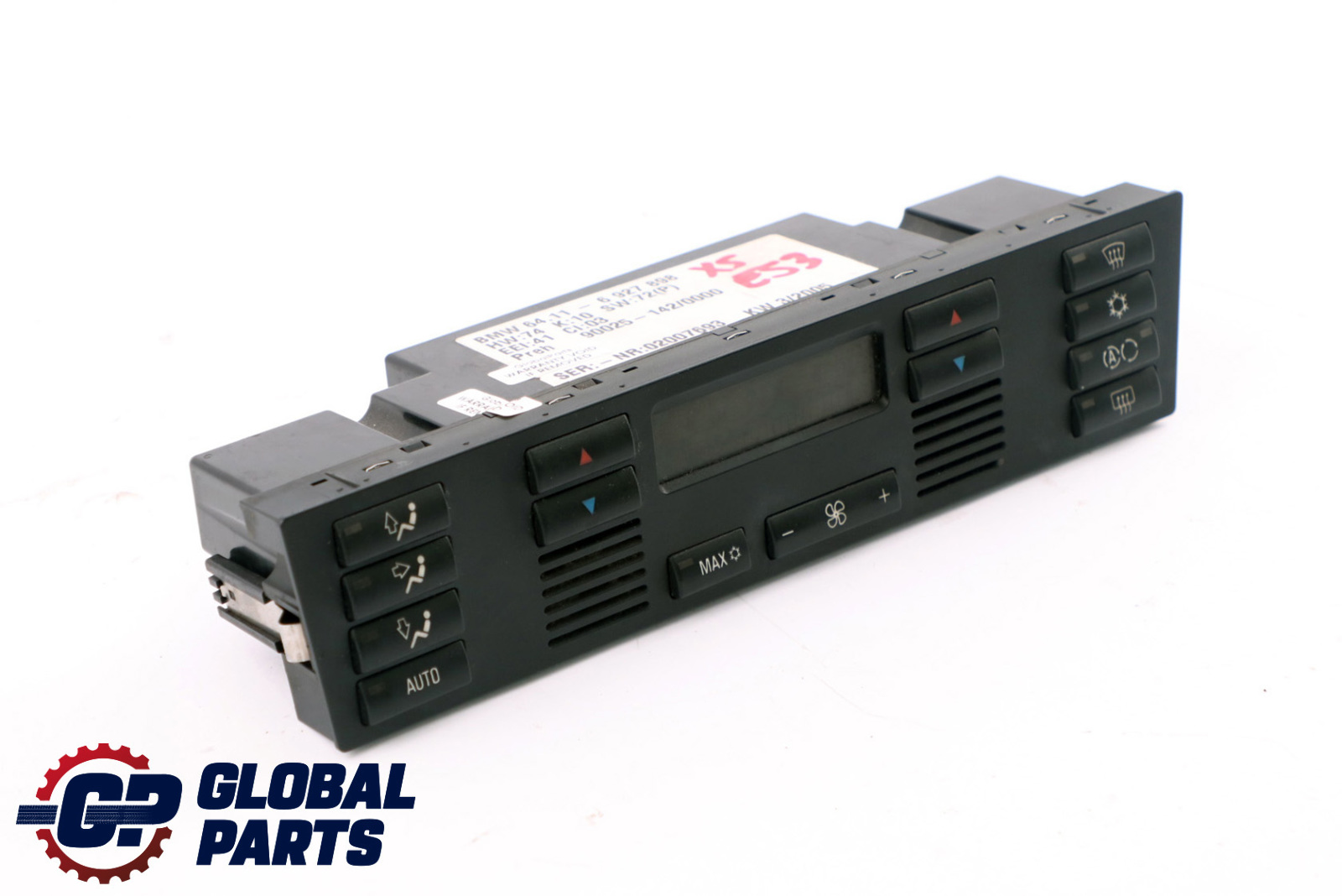 BMW E53 X5 AC Heater Climate Control Unit With MAX Button - 12 Pin - 6927898