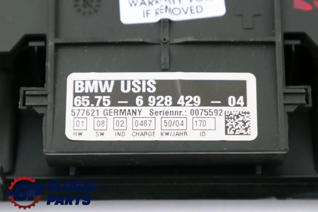 BMW X5 E53 Module Ultra Sonic Avec Couvercle Noir - SKU 6928429 - Numéro de pièce 6928429