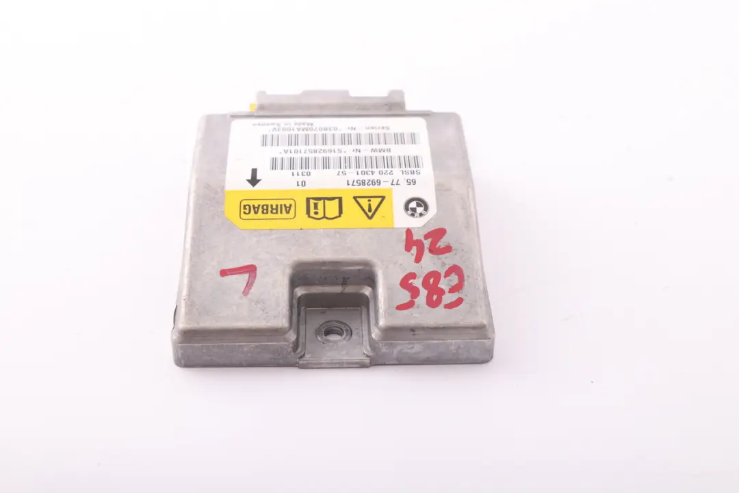 BMW Z4 Series E85 Roadster Cabrio Sensor B-pillar Airbag Left N/S - SKU 6928571 - Part number 6928571