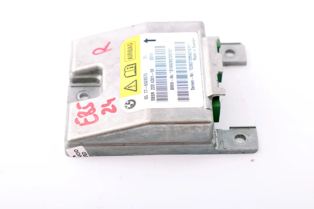 BMW Z4 E85 Roadster Cabrio Capteur Montant B Airbag Droit - SKU 6928572 - Numéro de pièce 6928572