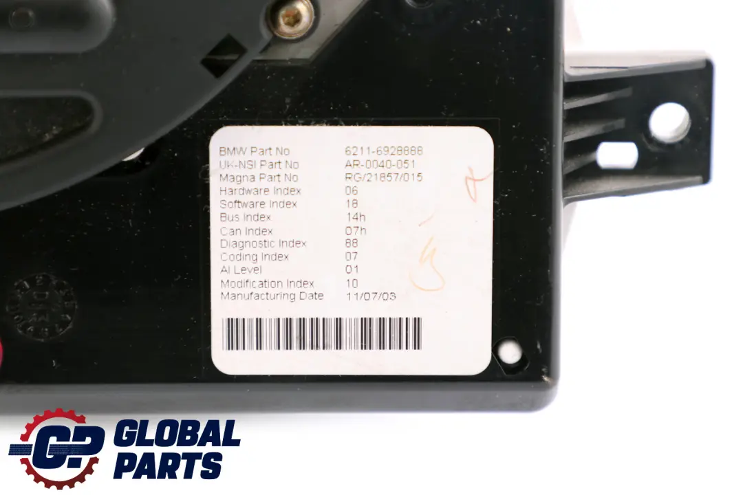 Sat Nav GPS Satellite Navigation Dashboard Display Head to Mini R50 R52 with Part number 6972084 Mini R50 R52 Sat Nav GPS Satellite Navigation Dashboard Display Head - SKU 6928888 - Part number 6972084