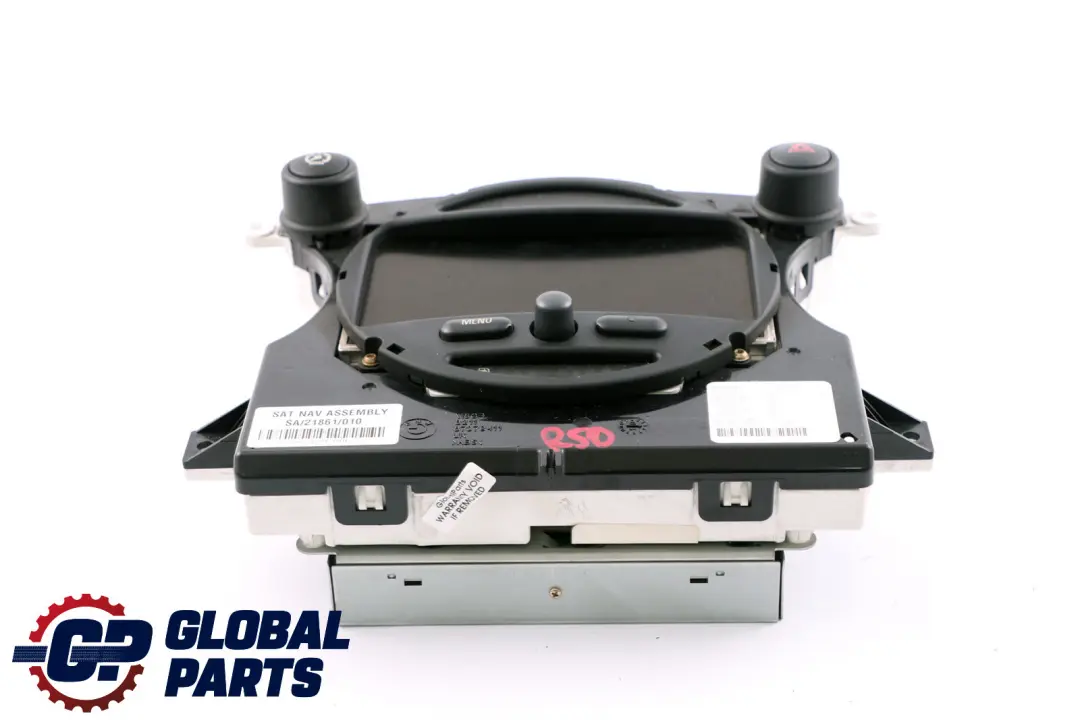 Sat Nav GPS Satellite Navigation Dashboard Display Head to Mini R50 R52 with Part number 6972084 Mini R50 R52 Sat Nav GPS Satellite Navigation Dashboard Display Head - SKU 6928888 - Part number 6972084