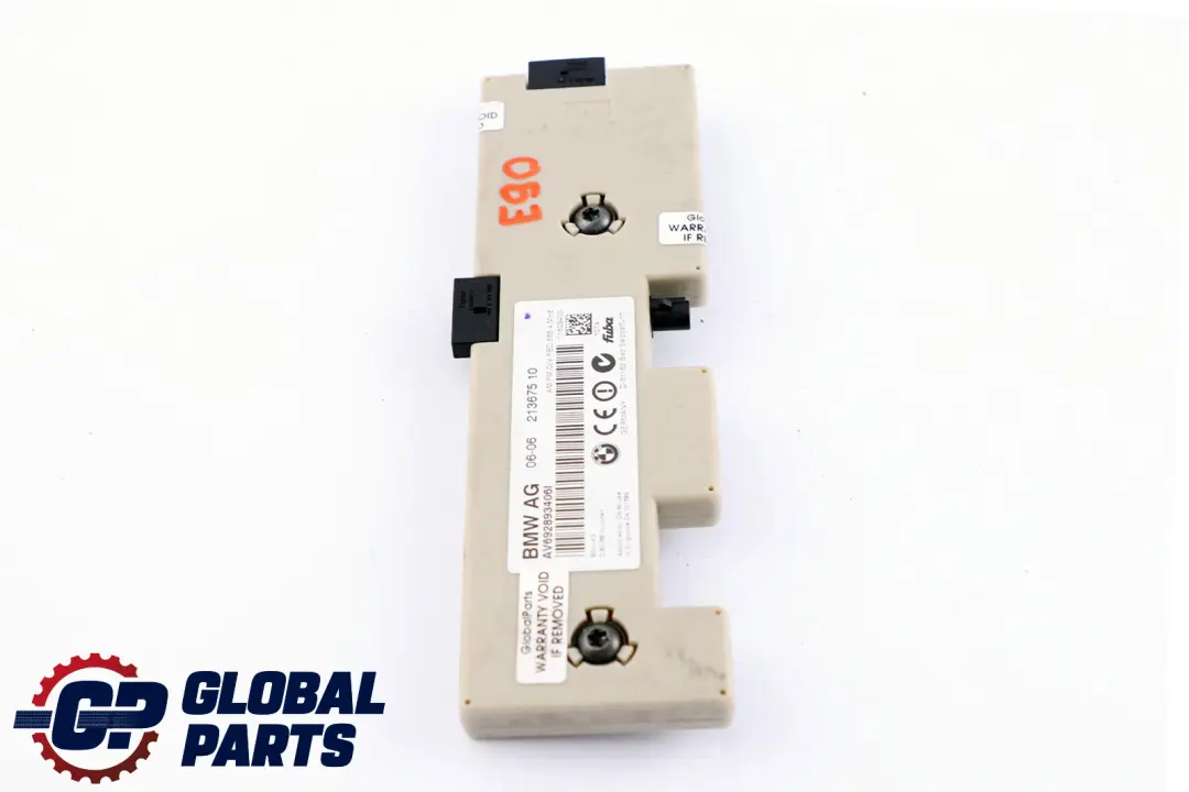 Antenna Amplifier BMW E82 E90 E92 Diversity Signal Boost to with Part number 6928934 Antenna Amplifier BMW E82 E90 E92 Diversity Signal Boost - SKU 6928934 - Part number 6928934