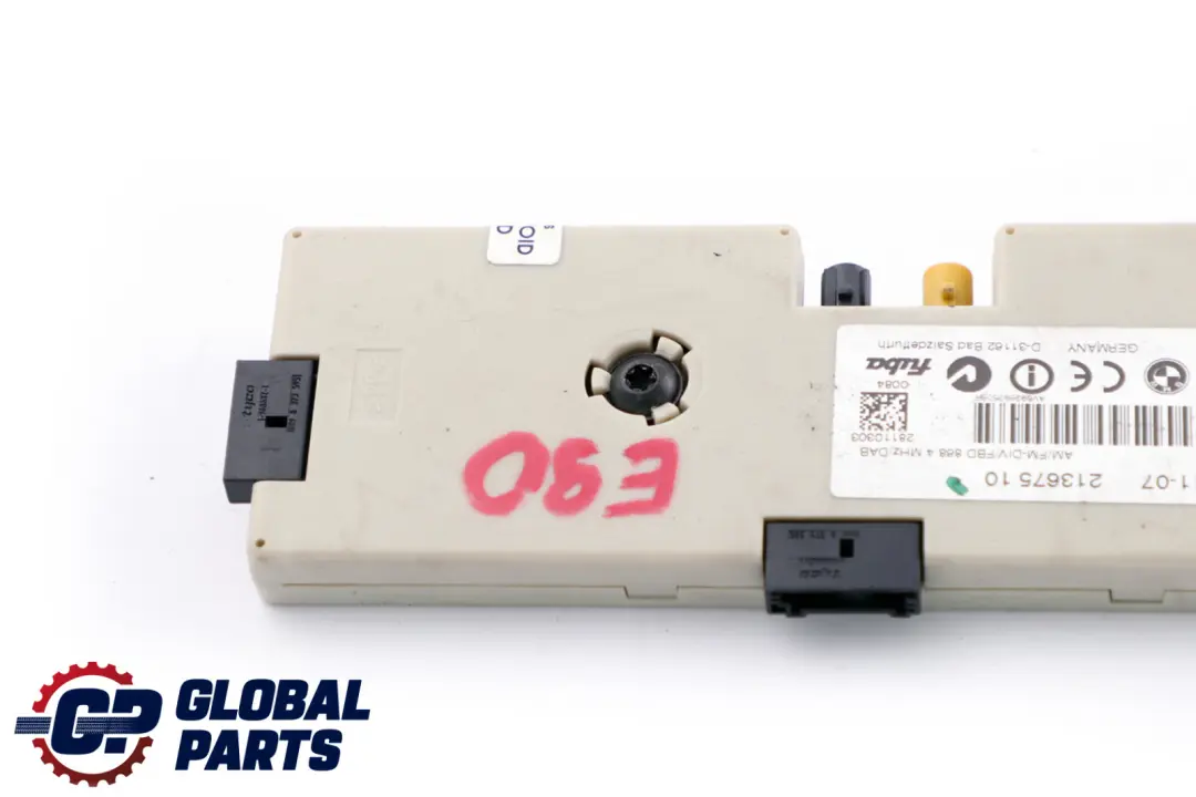 Antennenverstärker Diversity DAB Steuergerät für BMW E82 E90 E92 mit Teilenummer 6928935 BMW E82 E90 E92 Antennenverstärker Diversity DAB Steuergerät - SKU 6928935 - Teilenummer 6928935