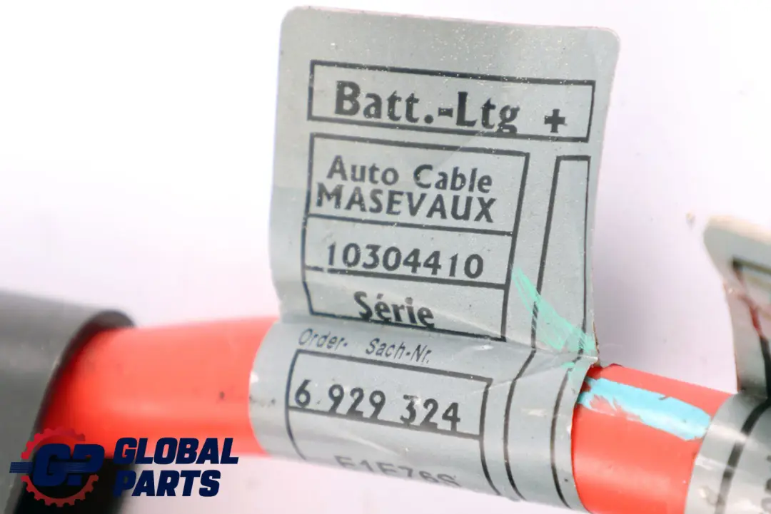 Série 5 E60 Câble positif de batterie plus fil de pôle 6112 pour BMW à propos du numéro de pièce 6929324 BMW Série 5 E60 Câble positif de batterie plus fil de pôle 6112 - SKU 6929324 - Numéro de pièce 6929324