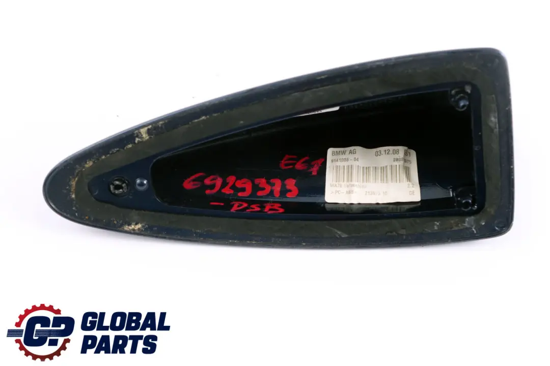 Empty Housing Exterior Cover Roof Antenna Shark Tiefseeblau to BMW 5 Series E61 with Part number 6929373 BMW 5 Series E61 Empty Housing Exterior Cover Roof Antenna Shark Tiefseeblau - SKU 6929373-DSB - Part number 6929373