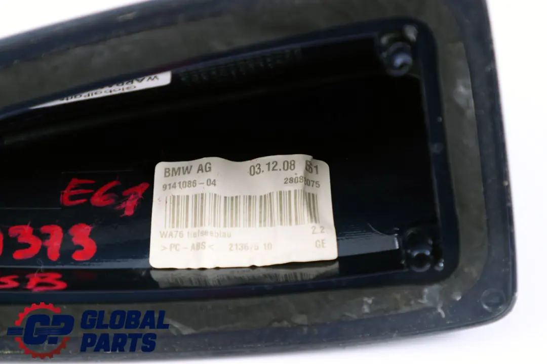 BMW 5 er E61 Leergehäuse Gehäuse Dachantenne Antenne Tiefseeblau - SKU 6929373-DSB - Teilenummer 6929373