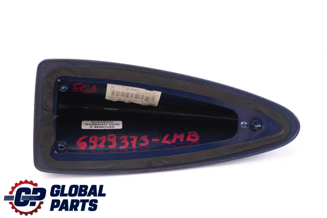 Empty Housing Exterior Cover Roof Antenna Shark Le Mans Blau to BMW 5 Series E61 with Part number 6929373 BMW 5 Series E61 Empty Housing Exterior Cover Roof Antenna Shark Le Mans Blau - SKU 6929373-LMB - Part number 6929373