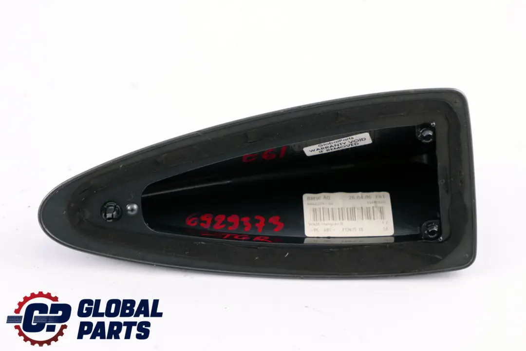 Empty Housing Exterior Cover Roof Antenna Shark Titangrau Grey to BMW 5 Series E61 with Part number 6929373 BMW 5 Series E61 Empty Housing Exterior Cover Roof Antenna Shark Titangrau Grey - SKU 6929373-TGR - Part number 6929373