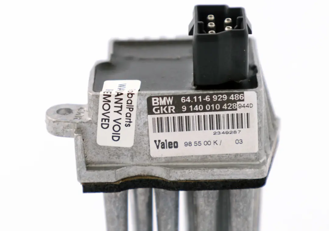 Resistencia del Ventilador del Calefactor Ajuste Alto para BMW X3 E39 E53 E83 con número de pieza 6929486 BMW X3 E39 E53 E83 Resistencia del Ventilador del Calefactor Ajuste Alto - SKU 6929486 - Número de pieza 6929486