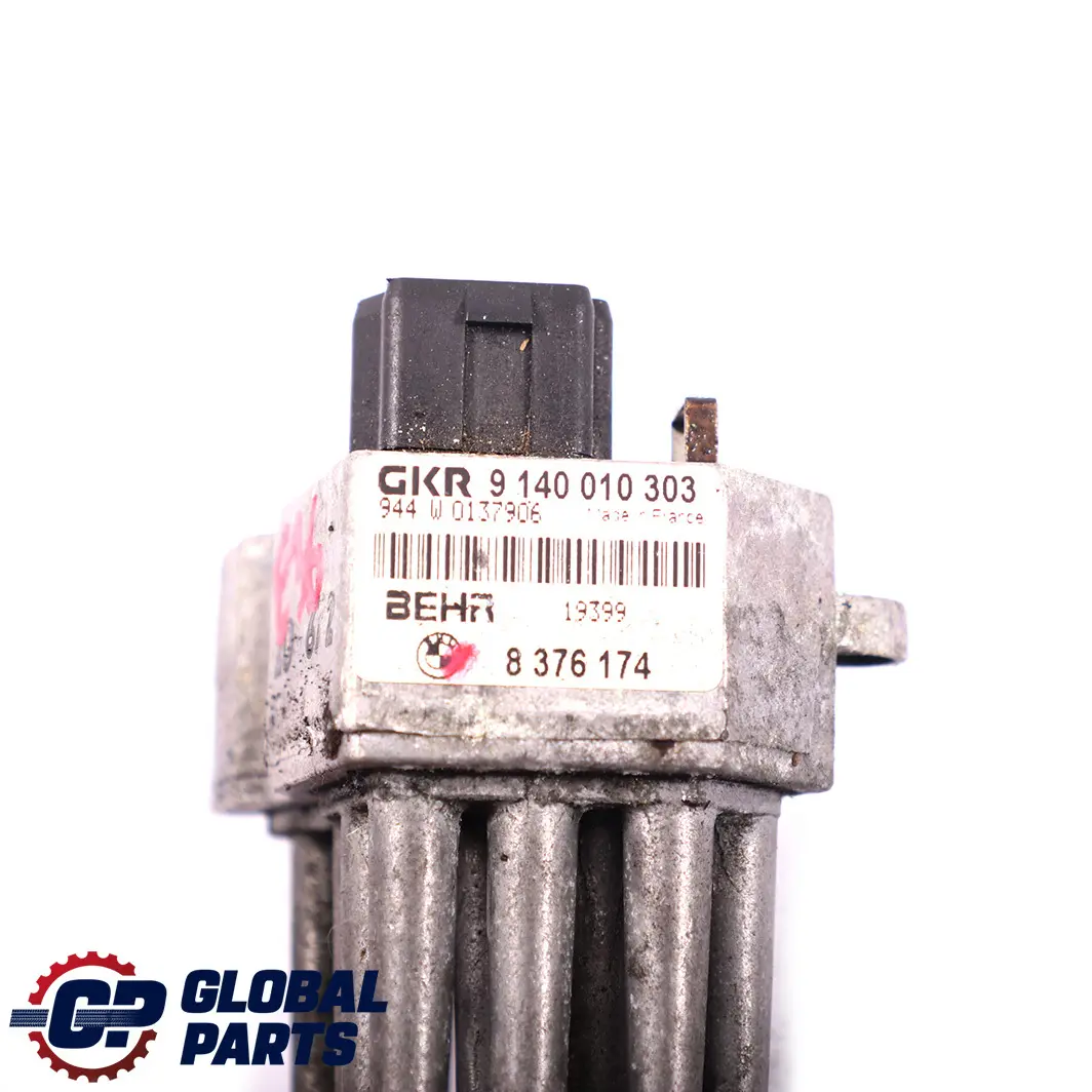 Calentador Aire Acondicionado Soplador Resistor Ajuste Alto 8376174 para BMW E36 con número de pieza 6929540 BMW E36 Calentador Aire Acondicionado Soplador Resistor Ajuste Alto 8376174 - SKU 6929540 - Número de pieza 6929540