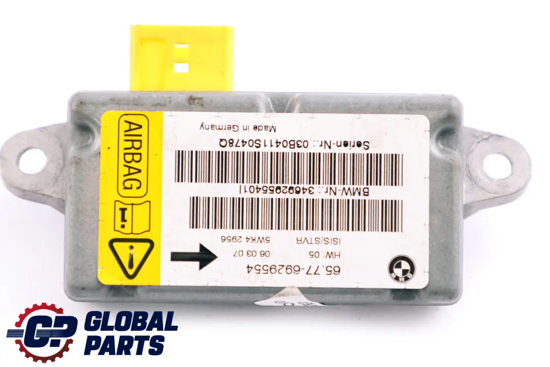 BMW E65 E66 Moduł Sensor Airbag Drzwi Prawy Przód - SKU 6929554 - Numer Części 6970907