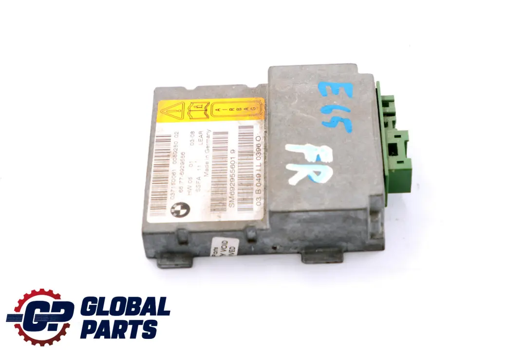 BMW E65 E66 Driver's Seat Air Module Sensor Control Unit Module - SKU 6929556 - Part number 6949904