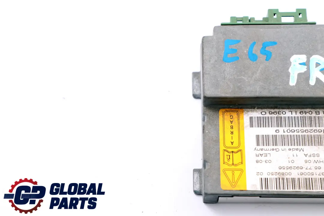 BMW E65 E66 Driver's Seat Air Module Sensor Control Unit Module - SKU 6929556 - Part number 6949904