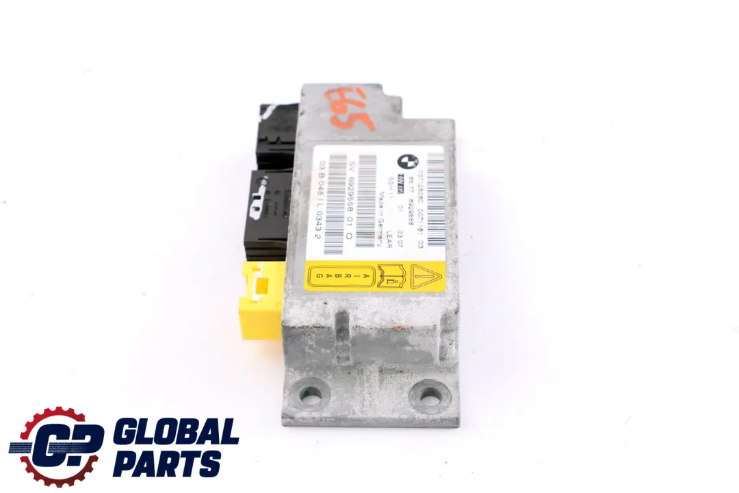 Moduł Sensor Poduszek Airbag do BMW E65 E66 o numerze 6929558 BMW E65 E66 Moduł Sensor Poduszek Airbag - SKU 6929558 - Numer Części 6929558